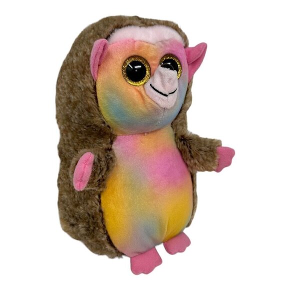 Ty Beanie Boos PINECONE Hedgehog 9in  Walgreens Exclusive Rainbow Buddy Plush - Picture 15 of 15